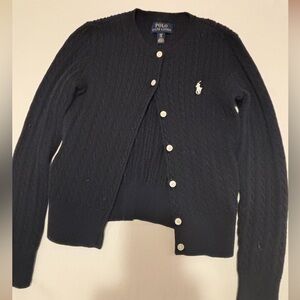 Polo Ralph Lauren Cable Knit Sweater Kids Size 7
